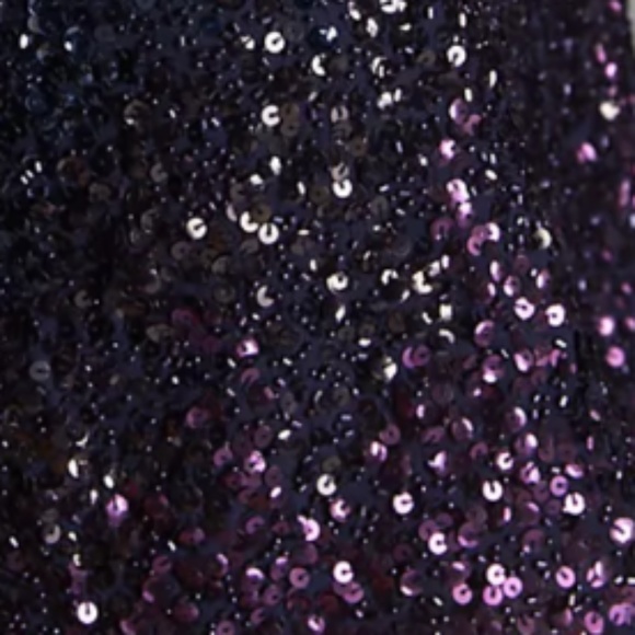 Brand New LET ME BE OMBRE CROPPED SEQUINED BLOUSE - Picture 9 of 10